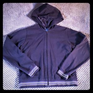 Womens PATAGONIA black zip up SMALL